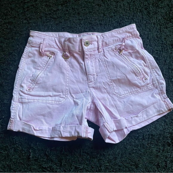 White House Black Market the Short Mid-Rise Pret-A-Play Pink Short - Picture 3 of 12